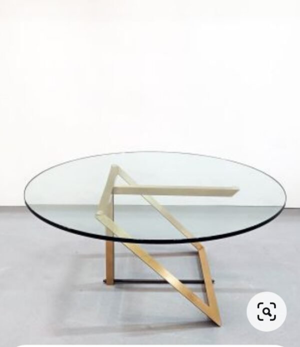 Table Round Top Glass